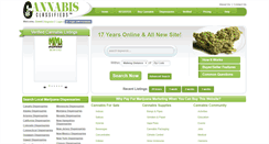 Desktop Screenshot of cannabisclassifieds.com